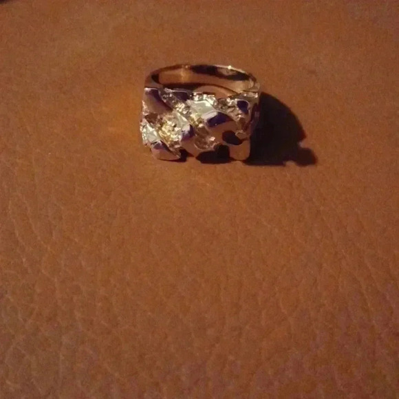 🌹Gold plated nugget ring - Picture 6 of 10